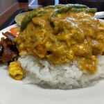 松屋 - プーパッポンカレー(大盛り) 690円(通常750円)