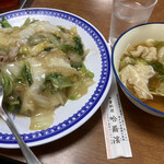 中華料理 哈爾濱 - 料理写真:肉めし ランチセット