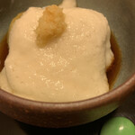 ginzayamaji - 冷やし長ナスのとろろ芋かけ ナスがトロトロ。優しい味わい。