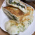 ベーカリーカフェ　カフェコア - 料理写真:筍と菜の花のパンと枝豆チーズパン