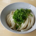 三嶋製麺所 - 熱い(小)、ねぎ