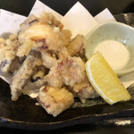海鮮和食と日本酒 もっせ - ちゃんとした　蛸唐揚げ