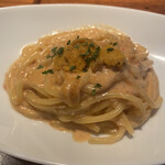 ビストロ ル フルール - 濃厚ウニのクリームソース・スパゲティ