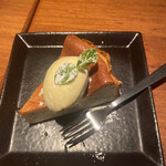 ビストロ ル フルール - バナナのチーズケーキ