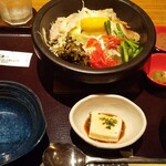 活豚料理 新宿 inton - 石焼ネギ塩トントロ丼(980円)