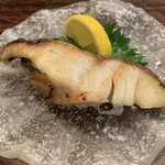 Grilled sablefish