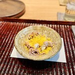 すし処 ひさ田 - 米烏賊カラスミ掛け