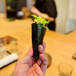 すし処 ひさ田 - ハーブ巻