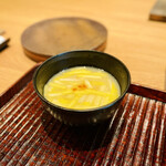 すし処 ひさ田 - 黄ニラ味噌汁