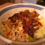 Wan Rakuen - びゃんびゃん麺（まぜる前）