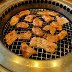 富士屋 - 上ミノとテッチャン焼き中