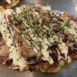 Okonomiyaki Wakatake - 豚入り