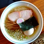 きく屋 - 中華そば煮玉子入り！