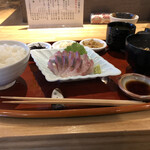日本料理 一祥 - 鰤の刺身ランチ