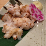 まるわ - イカゲソ酒盗焼き