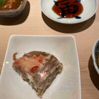 鮨　かねさか パレスホテル東京店 - 中身がぎっしり毛蟹の突き出し