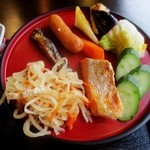 本家伴久 - 健康・ヘルシーな料理が並ぶ(2013.Feb)