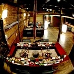 本家伴久 - 囲炉裏宴会（大広間）(2013.Feb)