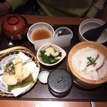 Washoku Sato - 鯛飯と天ぷらのセット