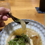 割烹 一楓 - コレ千と千尋のお父さんが最初に食べてるアレに似てる！って言って撮った気がするー！笑