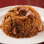 beef black pepper fried rice