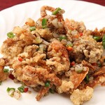 Fried soft shell crab with spices