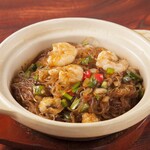 Stir-fried Seafood and vermicelli with xo sauce