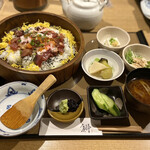Uokami - 海鮮桶盛りひつまぶし御膳