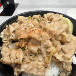 Densetsu No Suta Donya - すた丼860円　飯増し160円