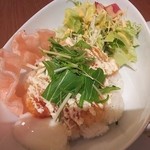 横濱茶房 つくしんぼ - エビピリ辛丼