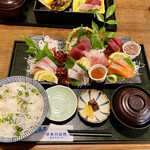 庄屋 鶴岡站前店 - 刺身が旨い定食