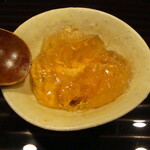 Sasada - 鱧の出汁のゼリーにウニと長芋