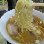 喜多方ラーメン坂内東部店 - 平たくてぬめり