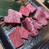 近江うし焼肉 にくTATSU 銀座店 - 塩の盛り合わせ