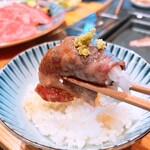 北新地 焼肉 菊地 - 