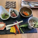 縄文の谷 kitchen開 - 最初のプレート