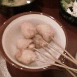 Kushiage Shibachou - ミノの串揚げ５本３５０円