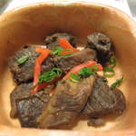 すしざんまい - まずかったお通し。ちなみに200円取られます。