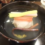 壽山 - はまぐりしんじょう椀　美味しいです。