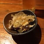 ヤキトリ、ワイン、日本酒、Q - セットの季節の小鉢