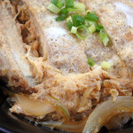 和寒雪割そば - 蕎麦・かつ丼セット（コーヒー付き）1100円＋そば大盛り150円