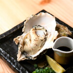 Grilled Oyster (dashi soy sauce)
