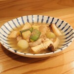 Osaketo Obanzai Suika - 丹波黒鶏と色々野菜の山椒あんかけ