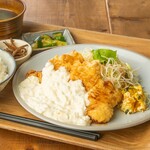 #1 Chicken Nanban set meal with homemade tartar sauce