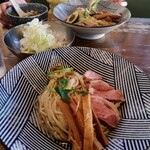 弥惣吉 - 昆布水鴨出汁つけそば  ￥850