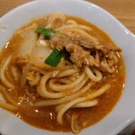 焼肉丼・旨辛うどん すみのえ食堂 - 旨辛カルビラーメン