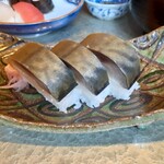 176218992 - 三日月ランチの鯖寿司