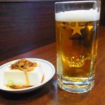 立ち飲み屋 大瀧 - 生ビールと湯豆腐