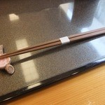 梅乃寿司 - おはし使いやすくなった