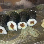 寿司割烹 魚紋 - かんぴょう巻きは山葵を大目に
